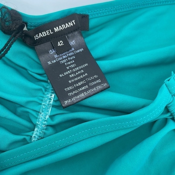 Isabel Marant Selaris ruched bikini briefs high waist 42 NWT - Picture 6 of 7